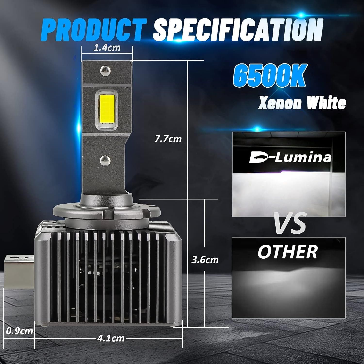 products/1318/d3s led sijalica.jpg - D3S-R SET 16000LM - CANBUS, ZAMENA ZA FABRICKE XENON SIJALICE - Xenon Svetla Beograd
